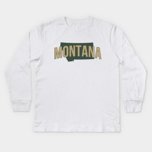 Montana Kids Long Sleeve T-Shirt